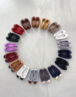 피팅세일) [made prostj] PLANG Flat shoes (17colors) 250