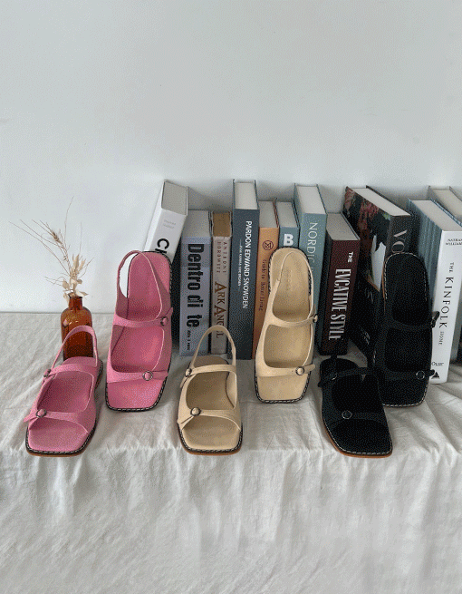 sale) [made prostj] Picasso strap sandal (3colors)